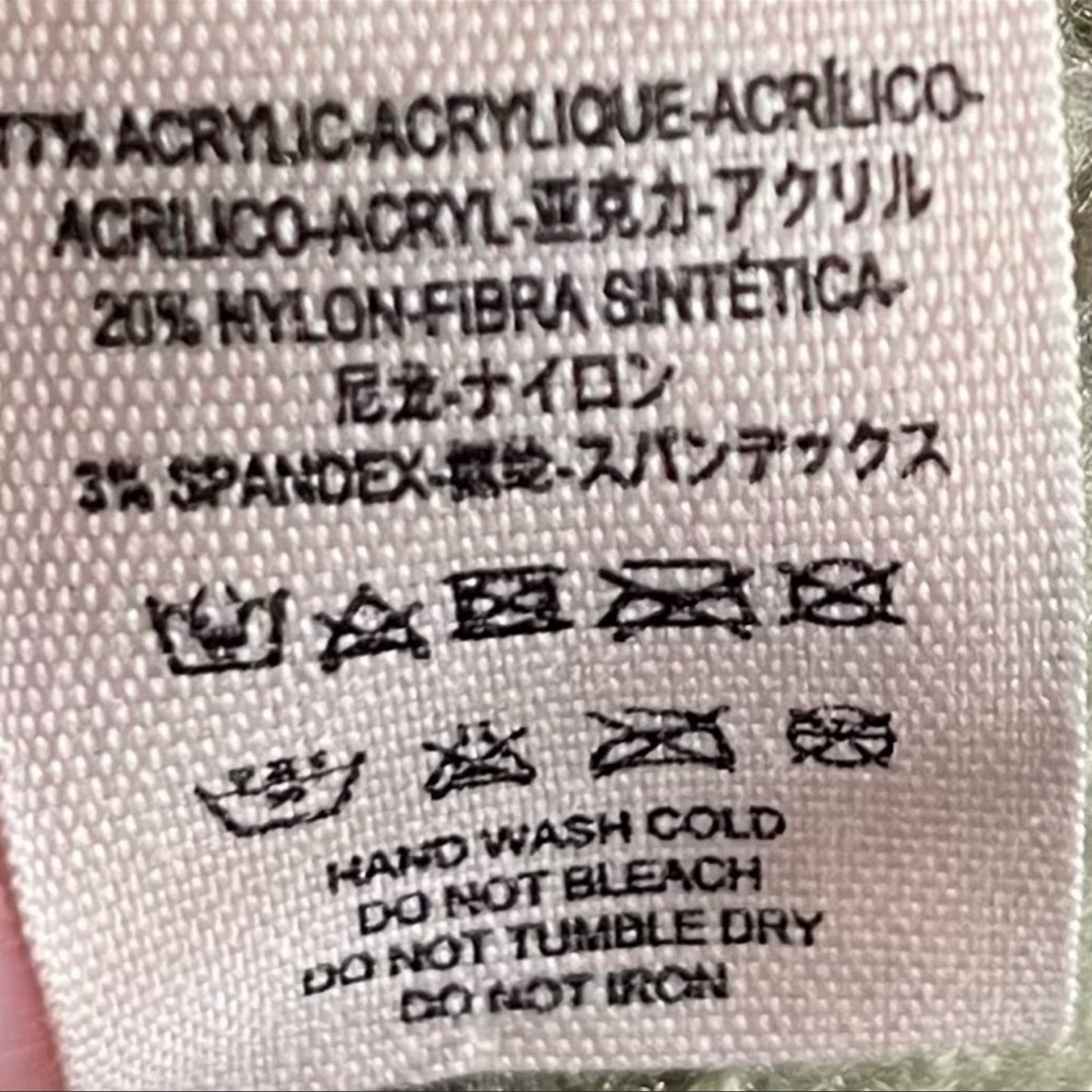 Free People Dreamland Knit Beanie Olive One Size Soft Warm Style ACCFP1220 NWT - Picture 8 of 9